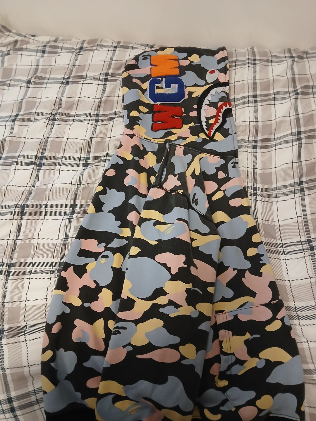 BAPE Shark Camo Full-Zip Hoodie - photo 2