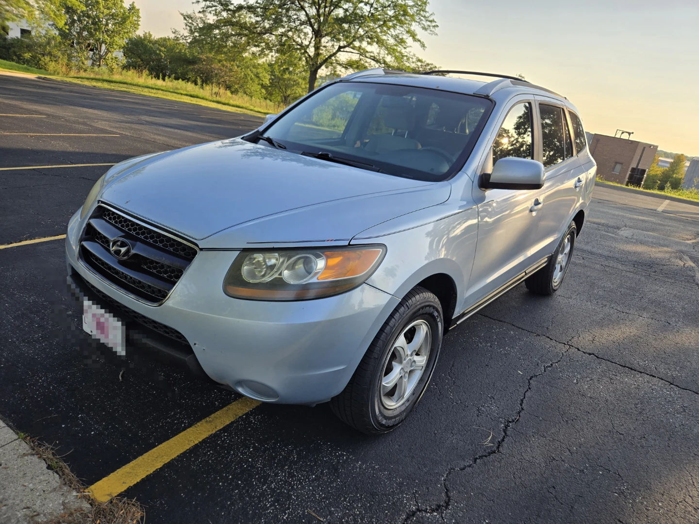2007Hyundai Santa Fe SUV - Silver