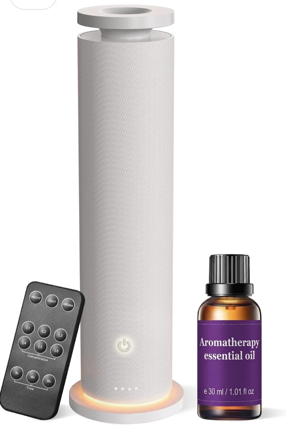 Waterless Essential Oil Diffuser with Remote