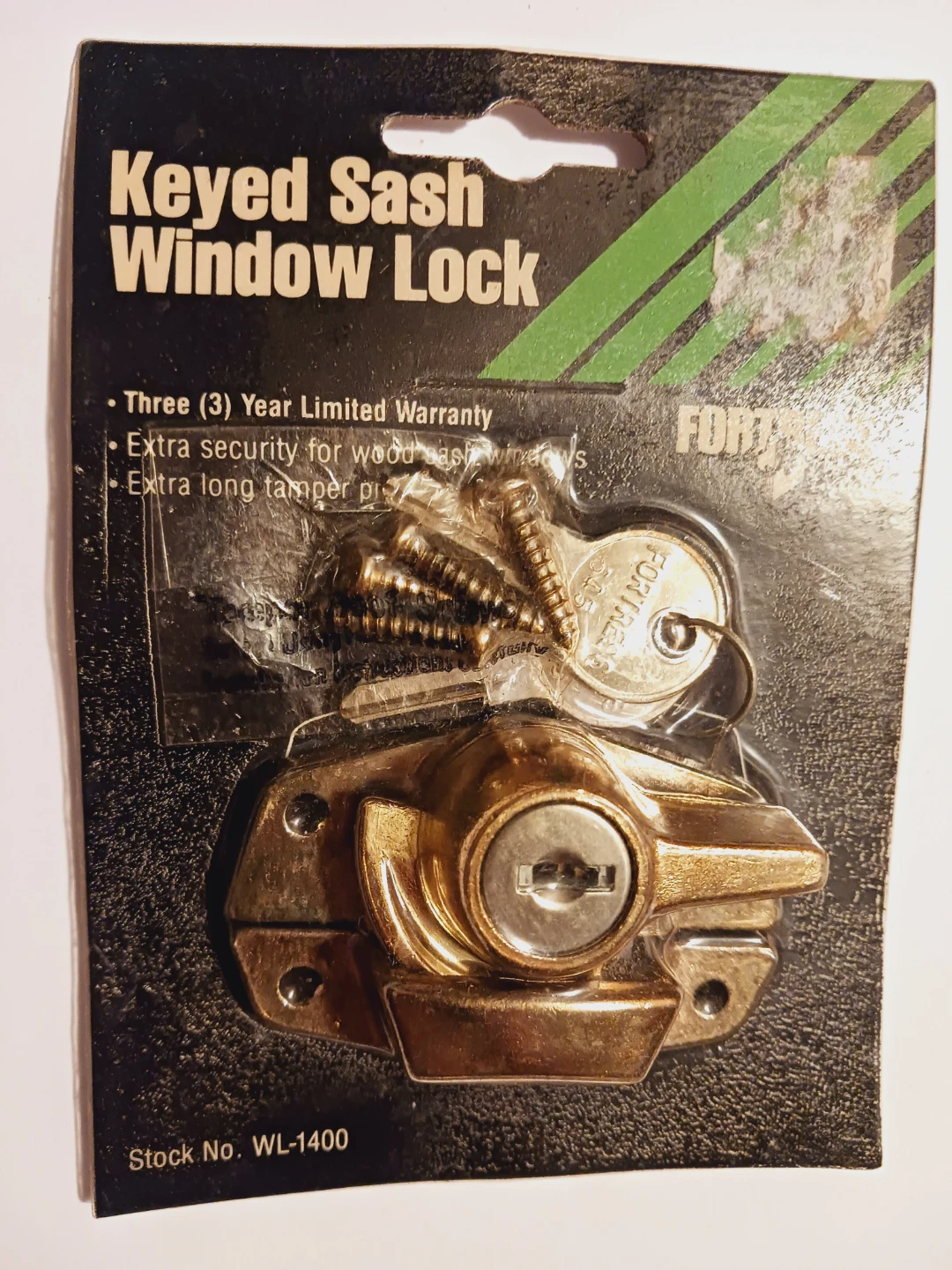 Fortress Keyed Sash Window Lock WL-1400 - photo 3