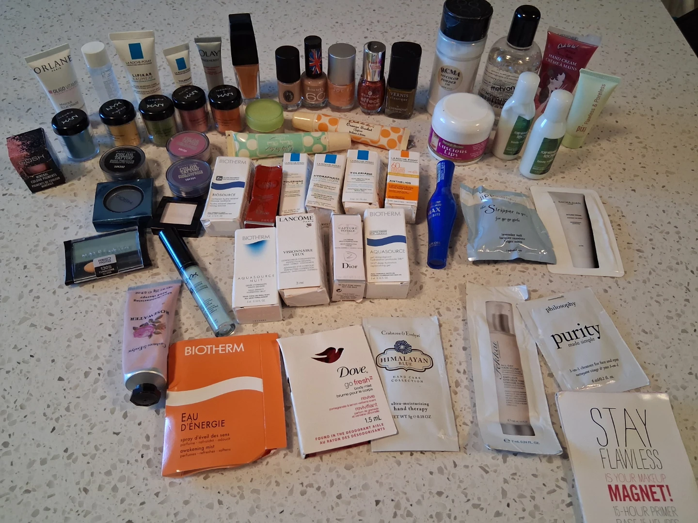 Random bag of beauty items