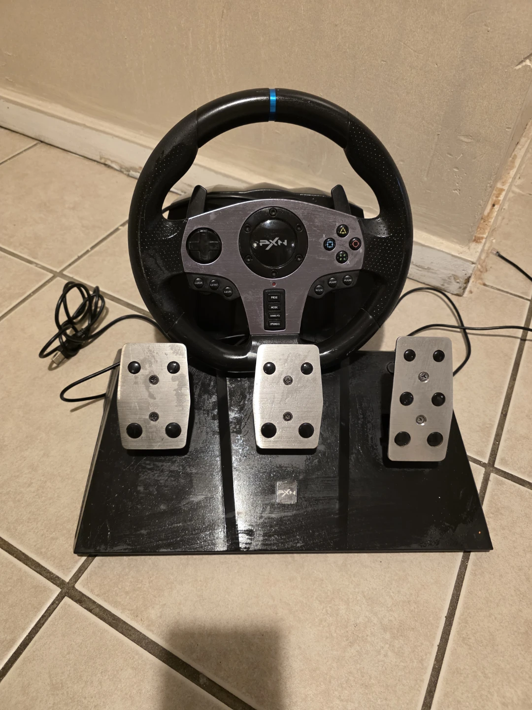 PXN Gaming Steering Wheel and Pedal Set - photo 2