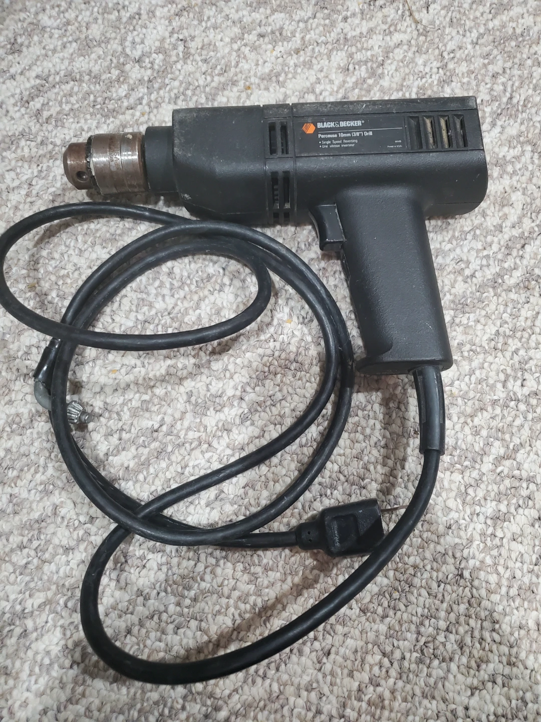 Black & Decker 10mm (3/8") Corded Drill