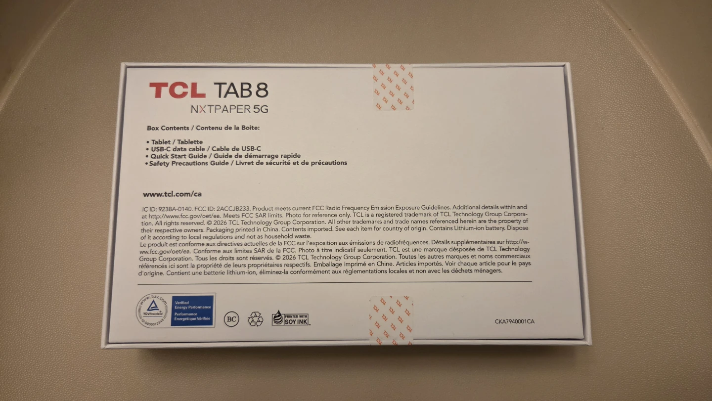 TCL Tab 8 NXTPAPER 5G Tablet - photo 3