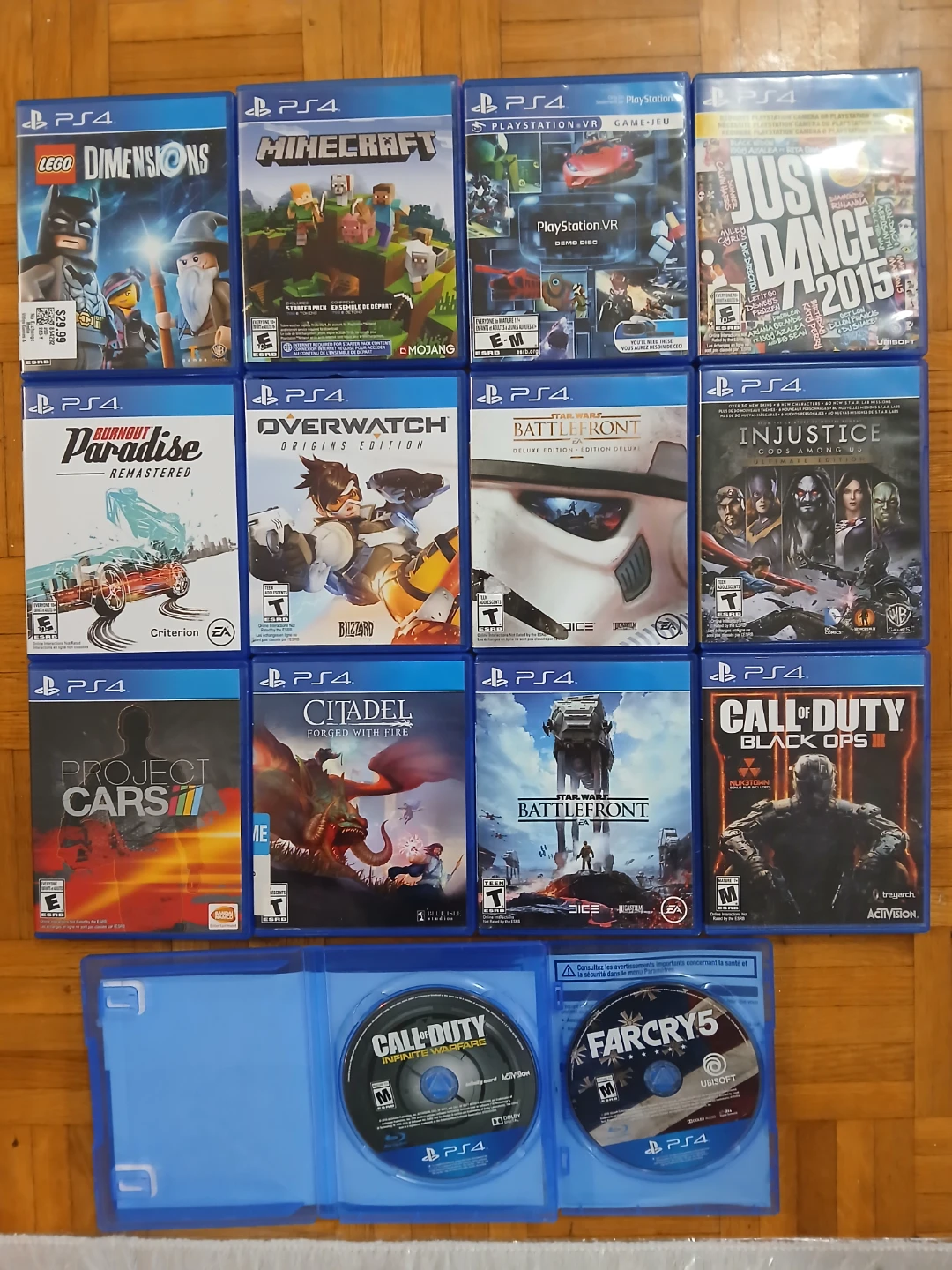 PS4 Video Game Bundle