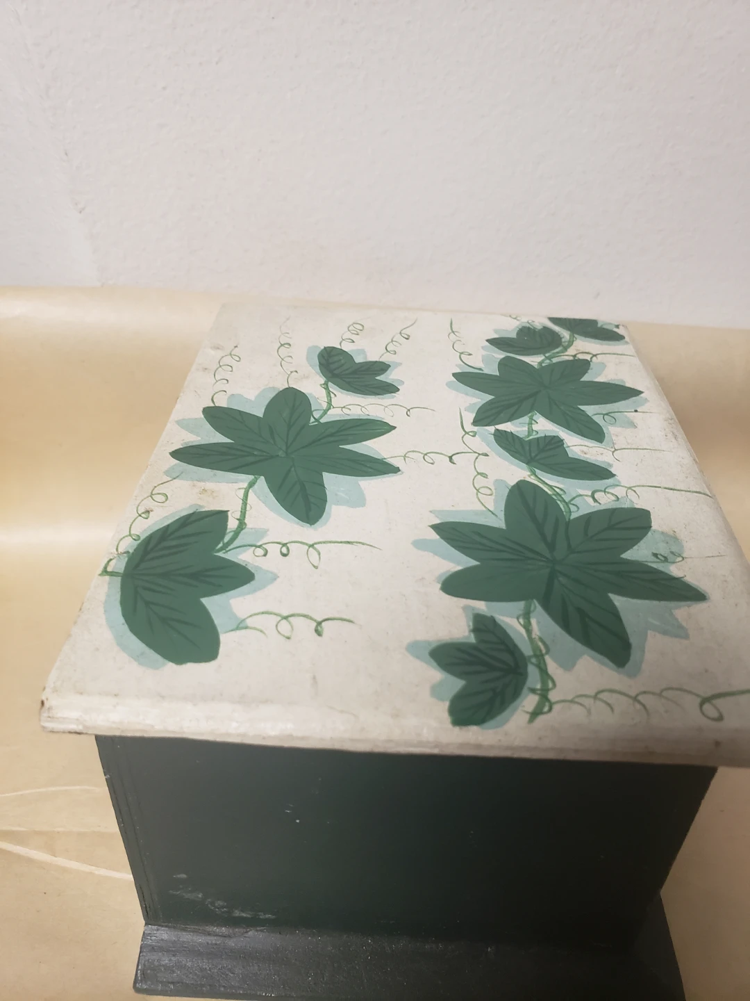 Set of Two Painted Wooden Storage Boxes - photo 4