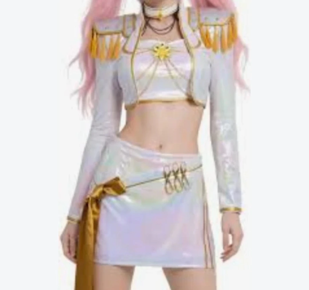 Holographic K-pop demon hunters Costume Set
