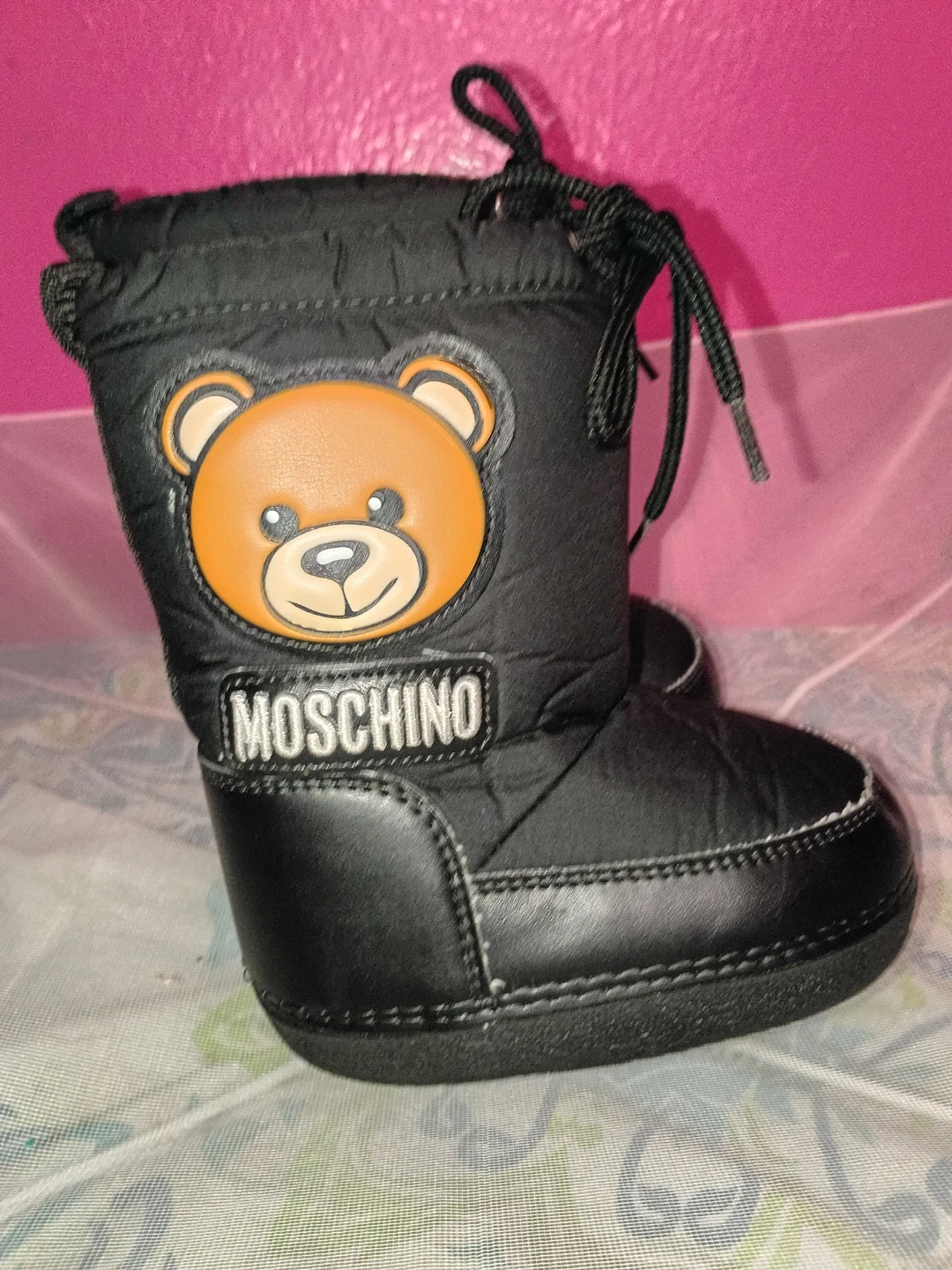 Moschino Kids Teddy Bear Boots Size 23-25 - photo 2