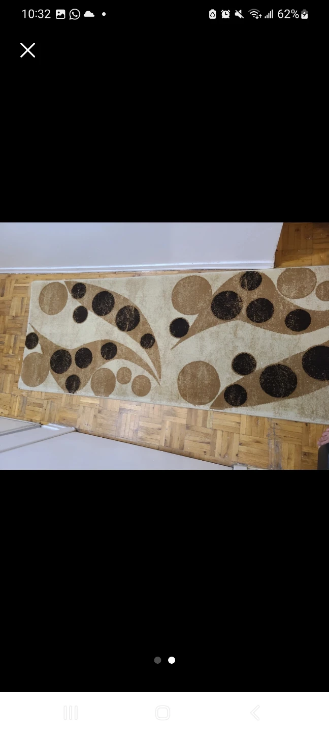 Abstract Pattern Hallway Runner Rug - photo 3