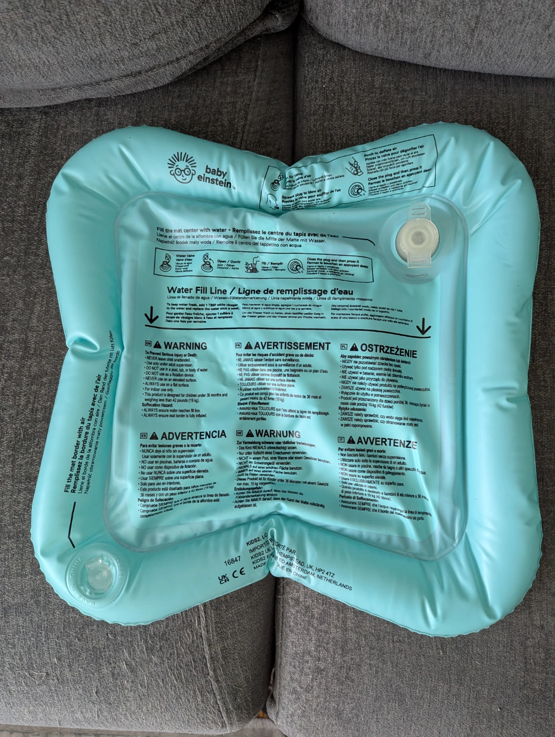Baby Einstein Water Play Mat - photo 2