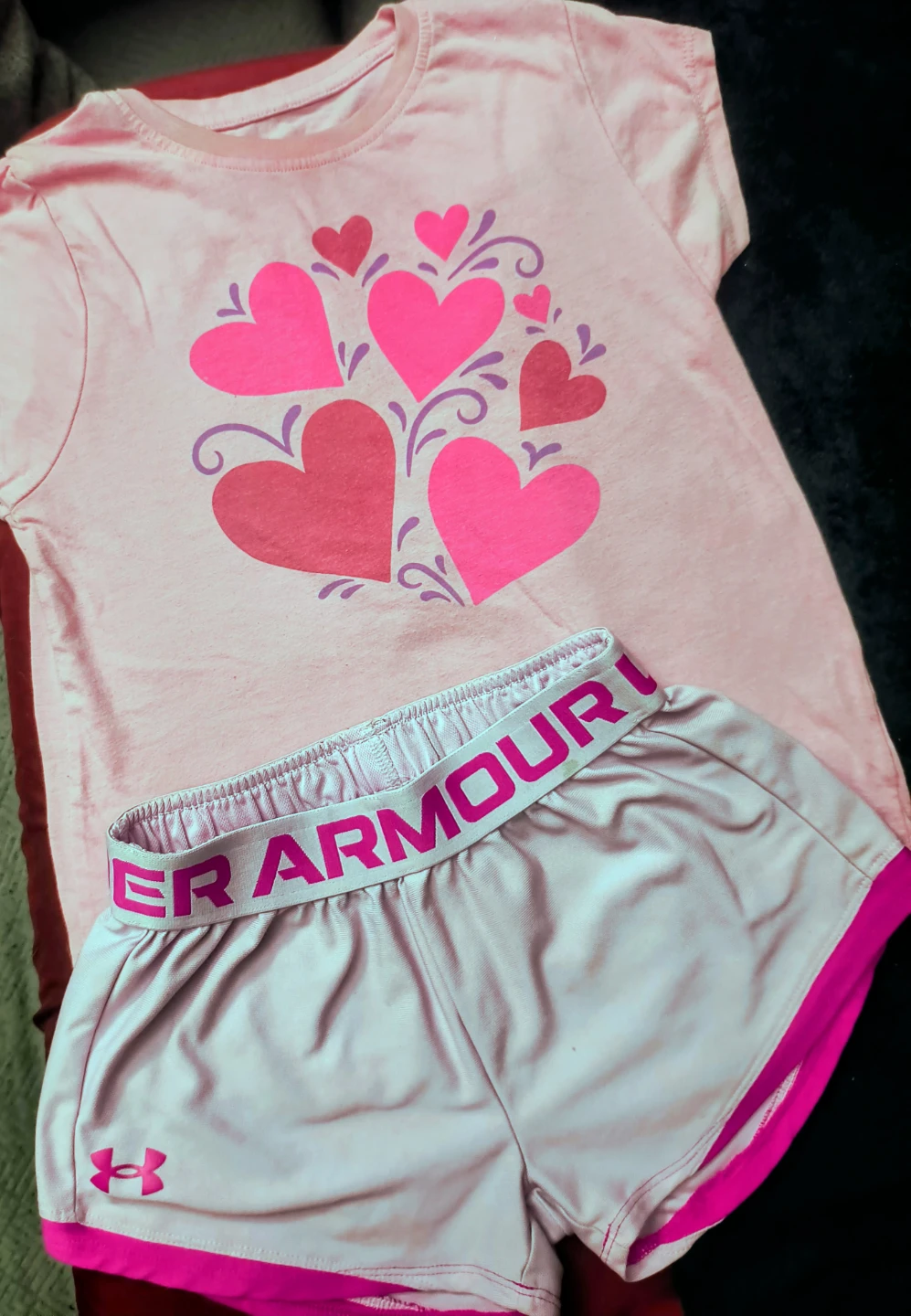 Under Armour Kids Outfit and Sandals Set