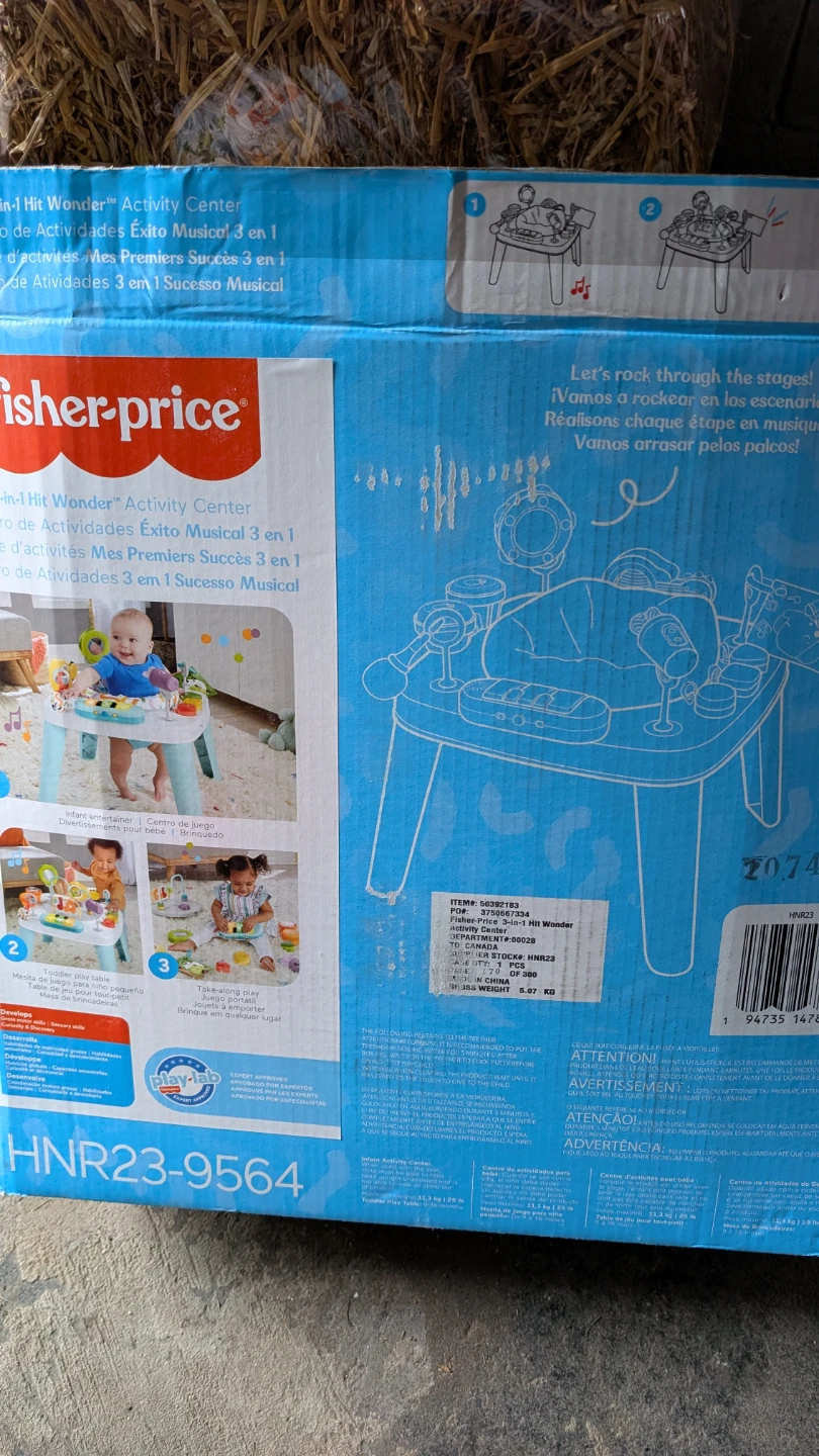 Fisher-Price 3-in-1 Hit Wonder Activity Center