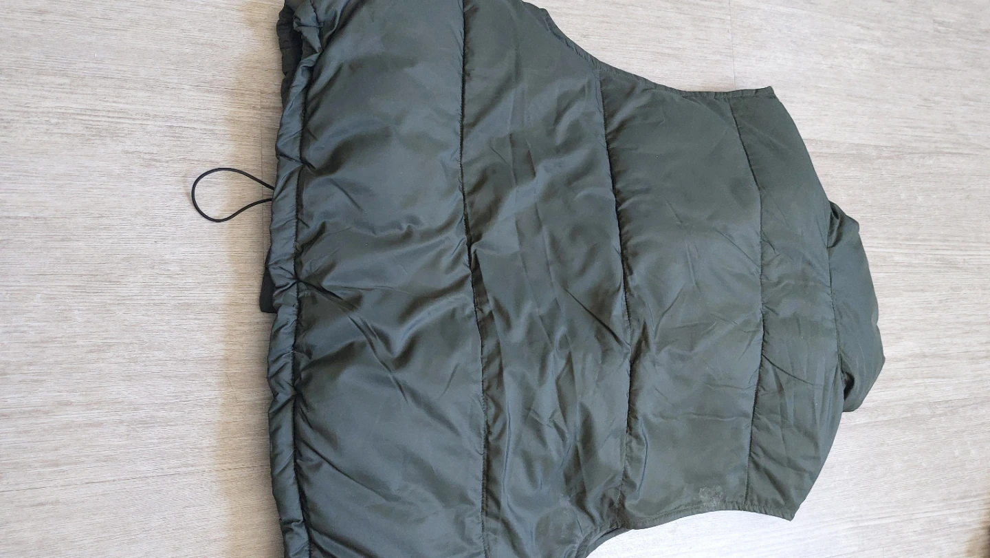 H&M Olive Green Puffer Vest XS - photo 4