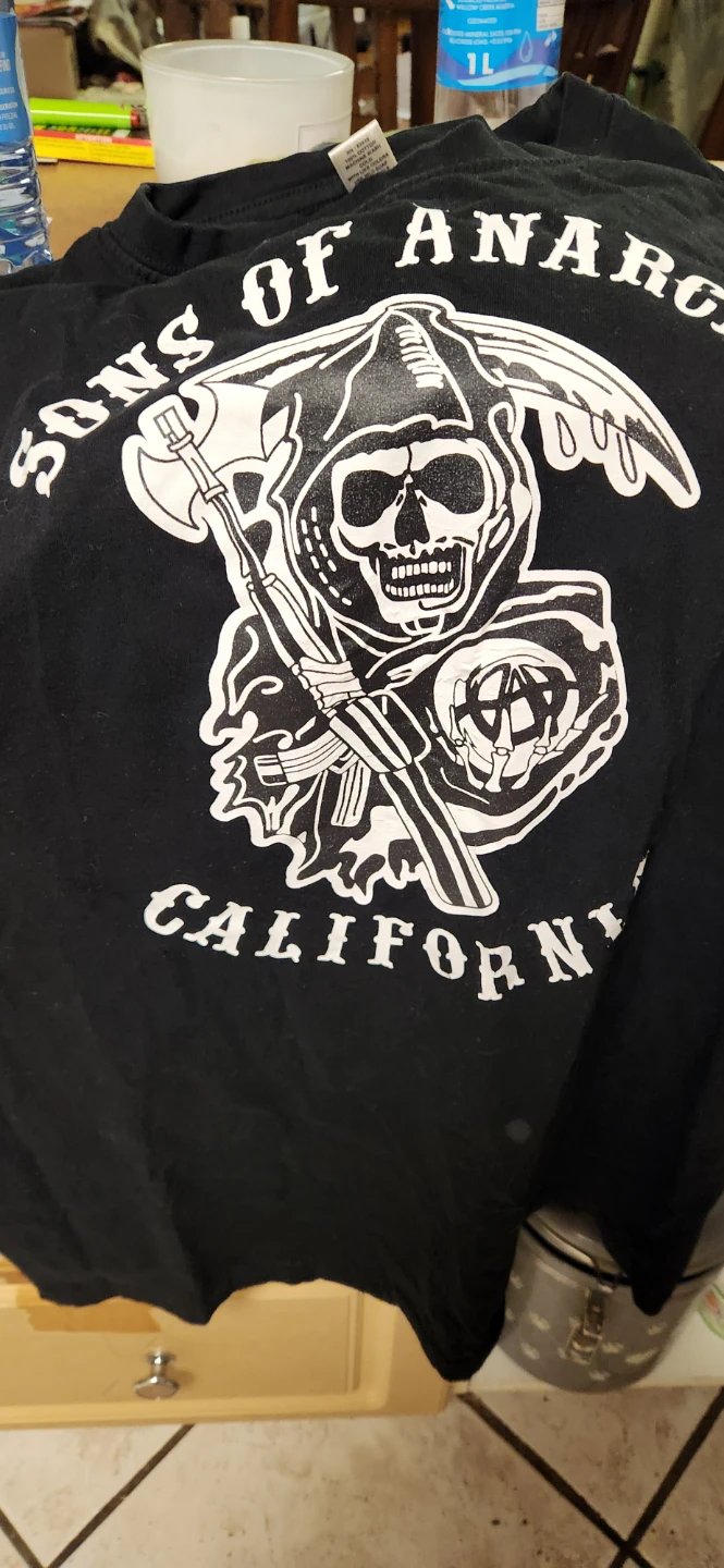 Sons of Anarchy Graphic T-Shirt 🏈