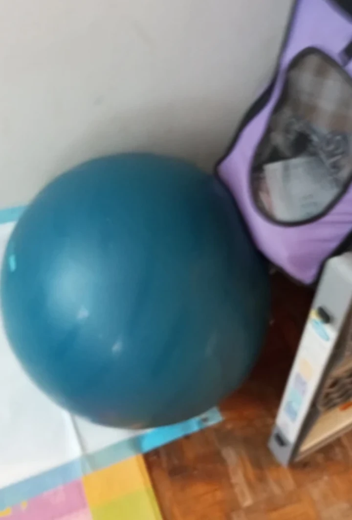Blue Exercise Ball
