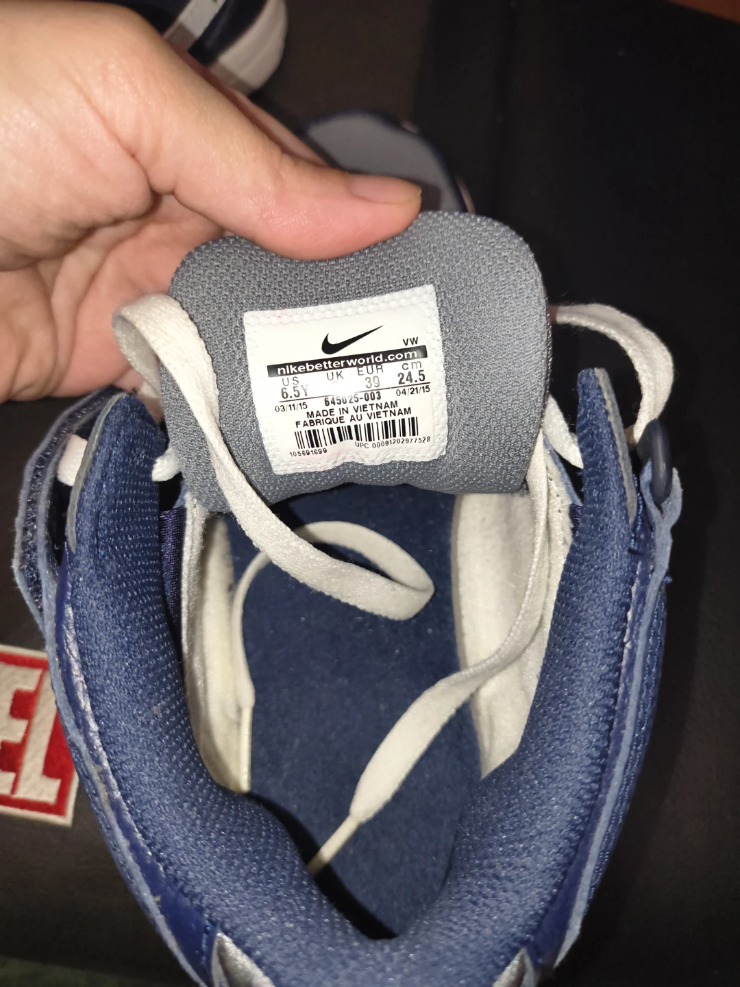 Nike SB Dunk High Top Shoes - photo 3