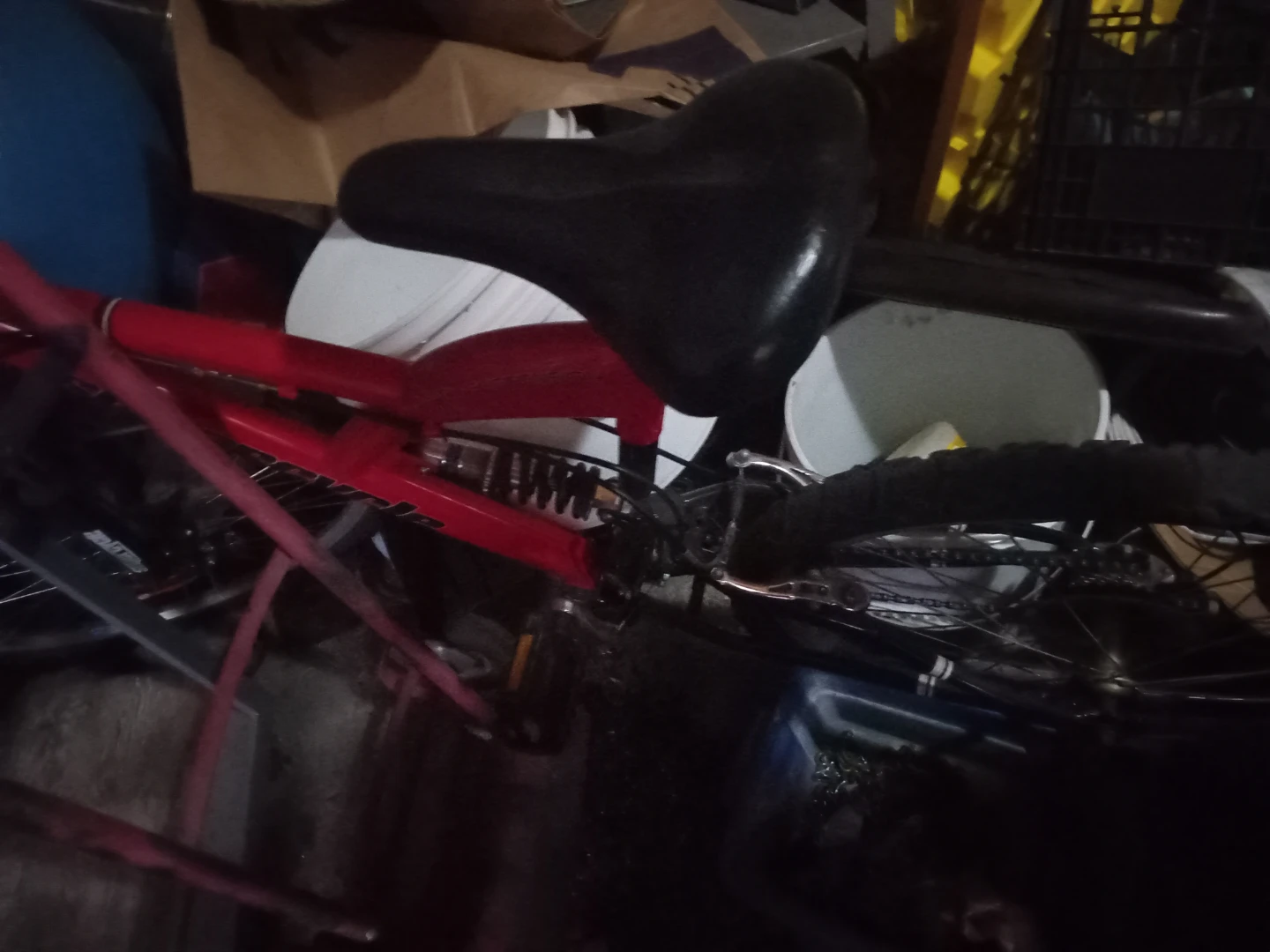 Red Dual Suspension Bicycle - photo 2