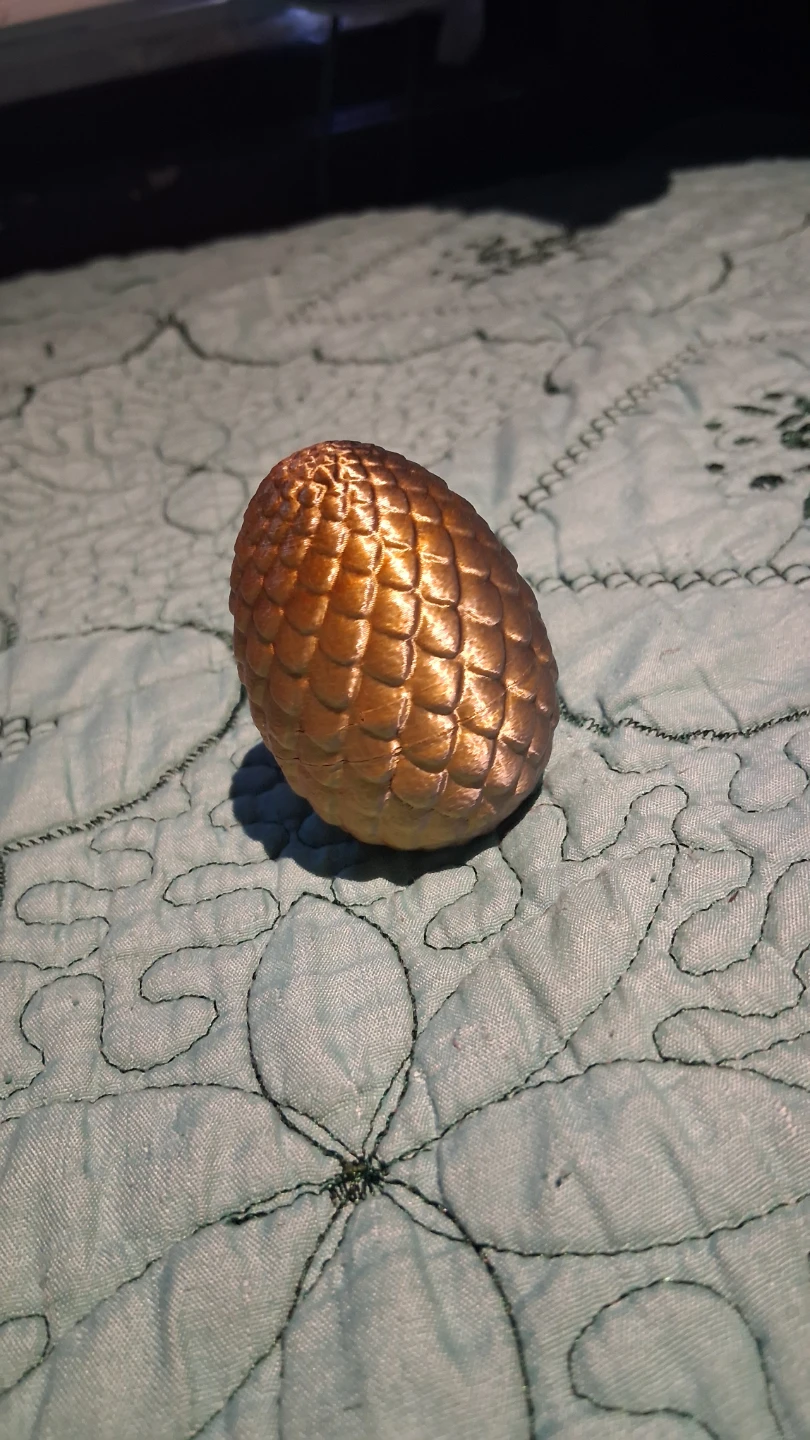 3D Printed Dragon and Egg Set - photo 2