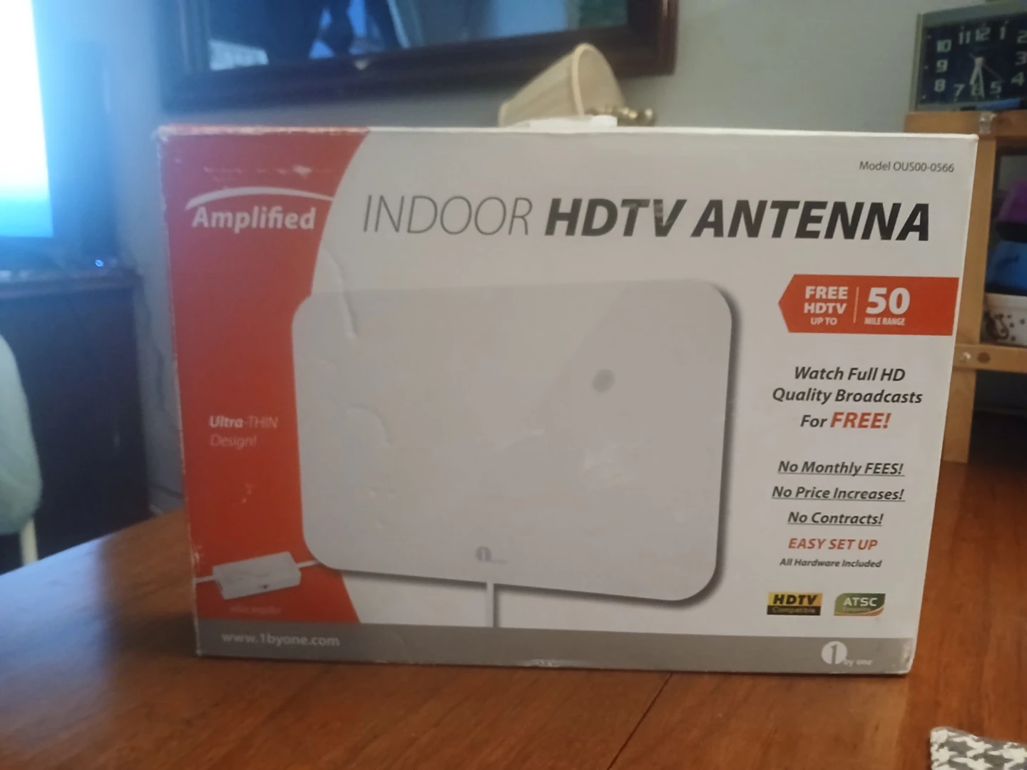 HDTV Antenna Amplified Indoor HDTV Antenna - photo 2