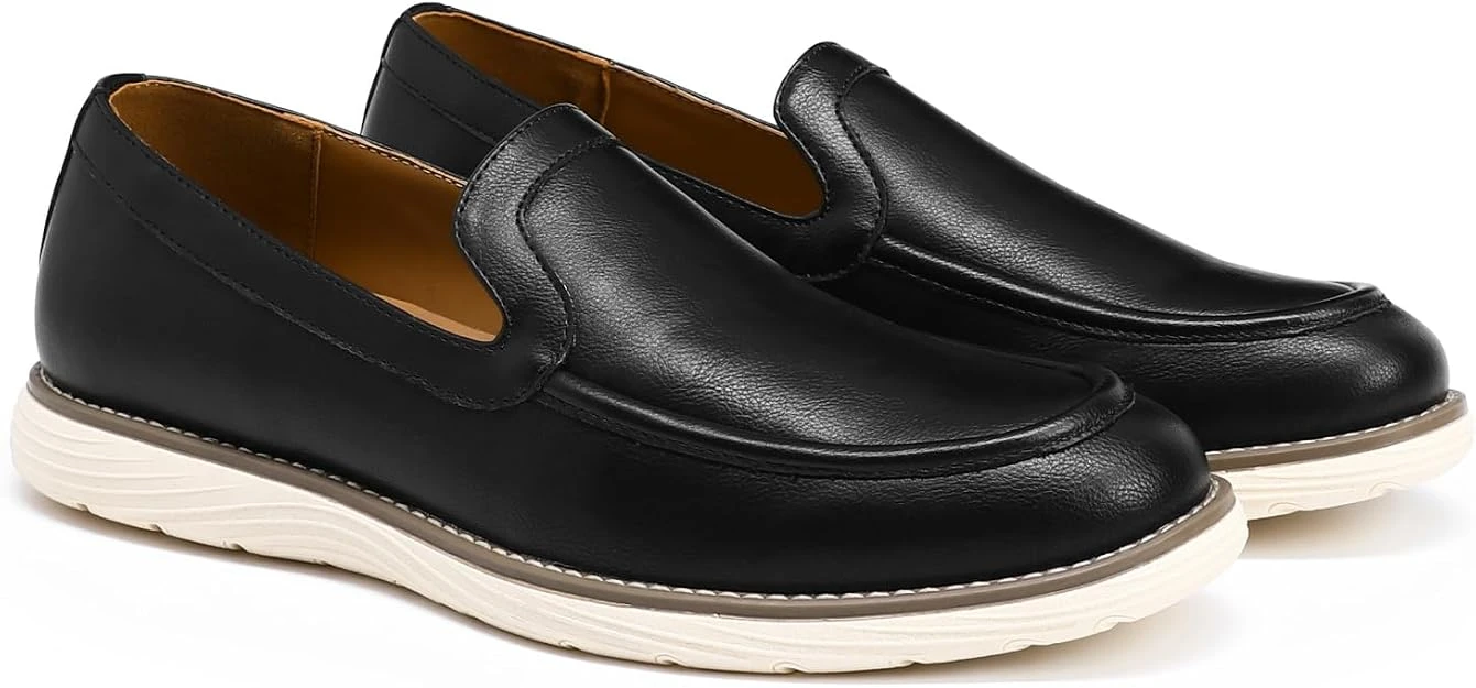 Men's Cushioned Moc Toe Slip-On Loafers - photo 5