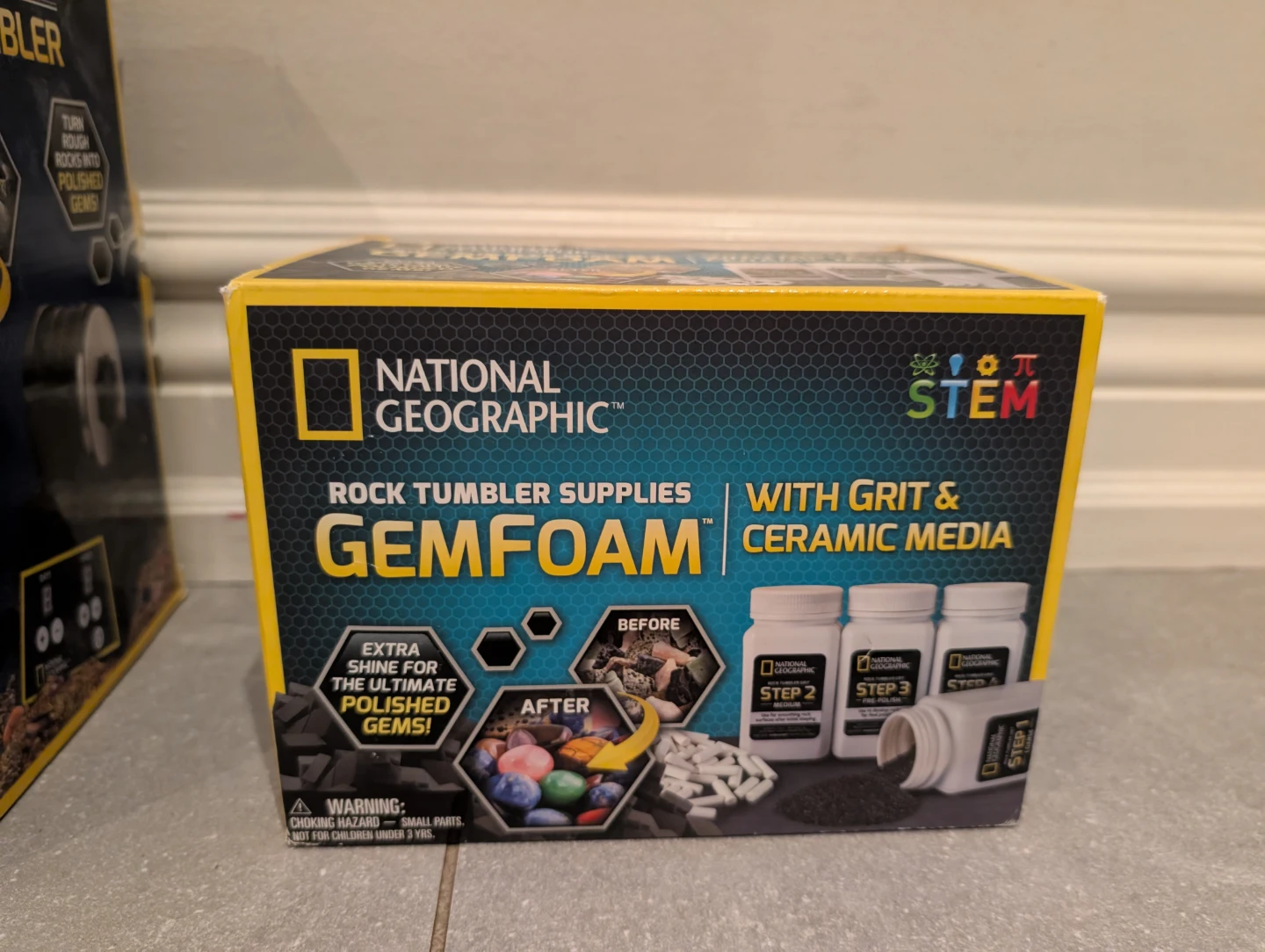 National Geographic Professional Rock Tumbler and Supplies - photo 3