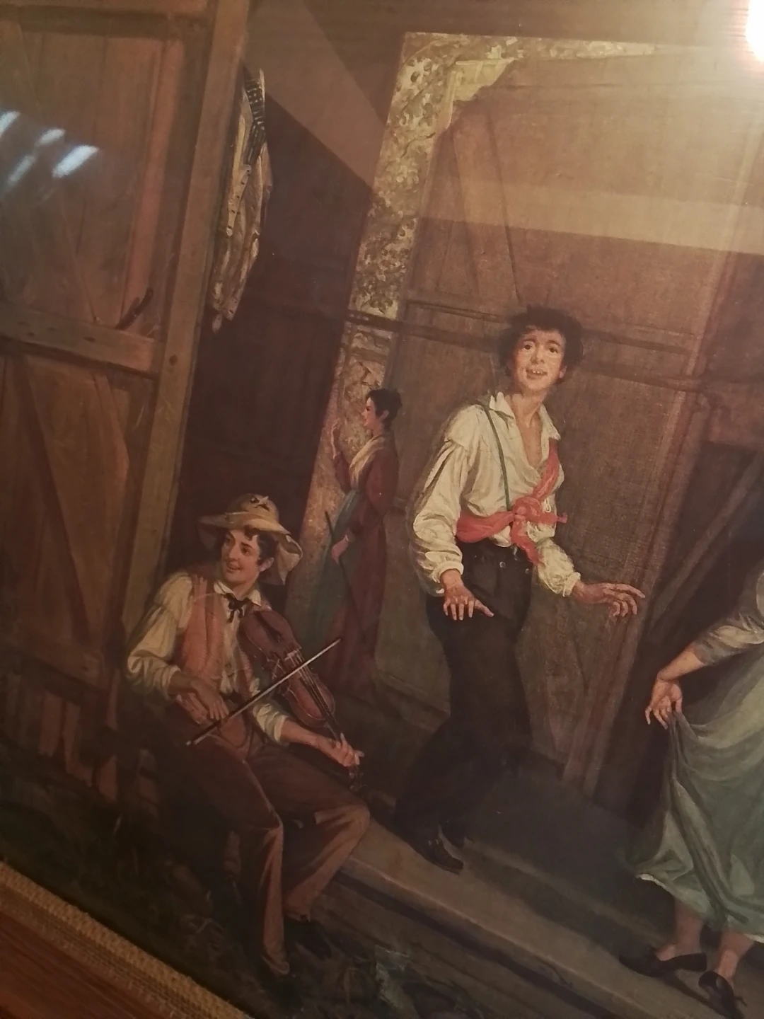 "Dancing on the Barn Floor" by William Sidney Mount - photo 3