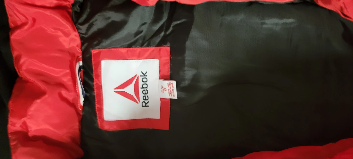 New Reebok Kids Red Winter Jacket sz 6 - photo 3