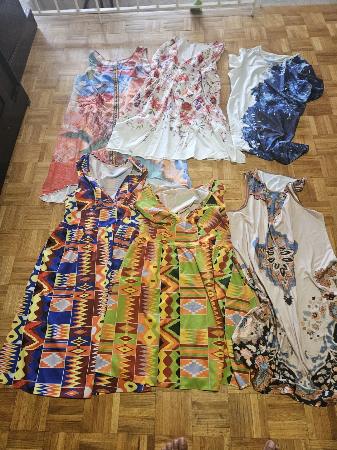 Set of 6 Summer Sleeveless Dresses - photo 3
