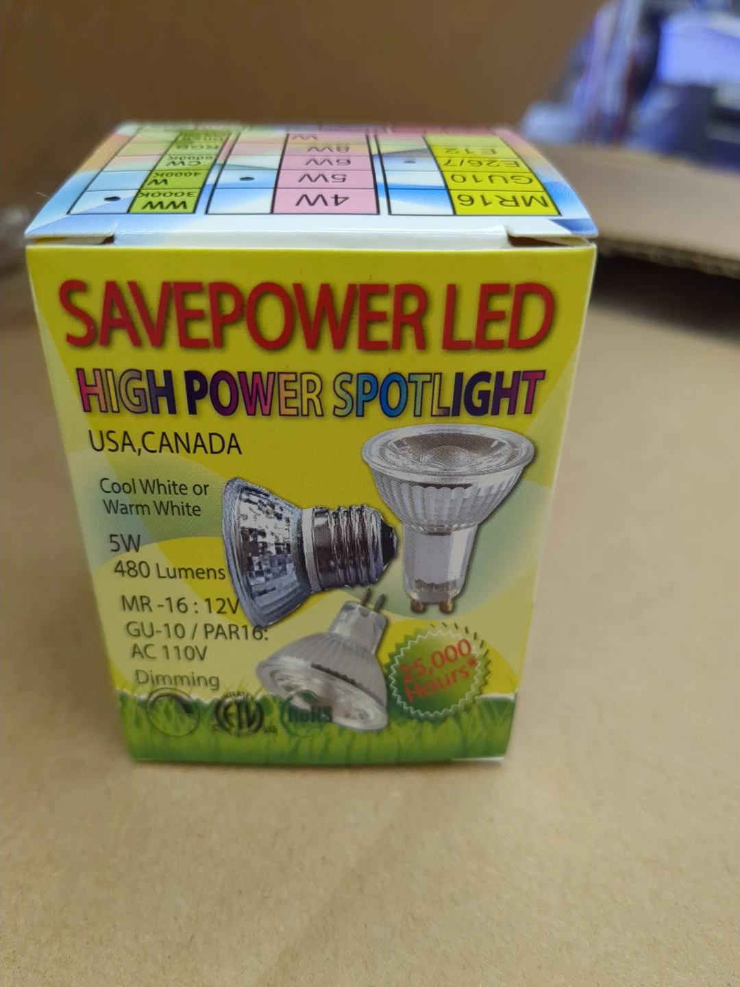 SAVEPOWER LED High Power Spotlight Bulb - photo 3