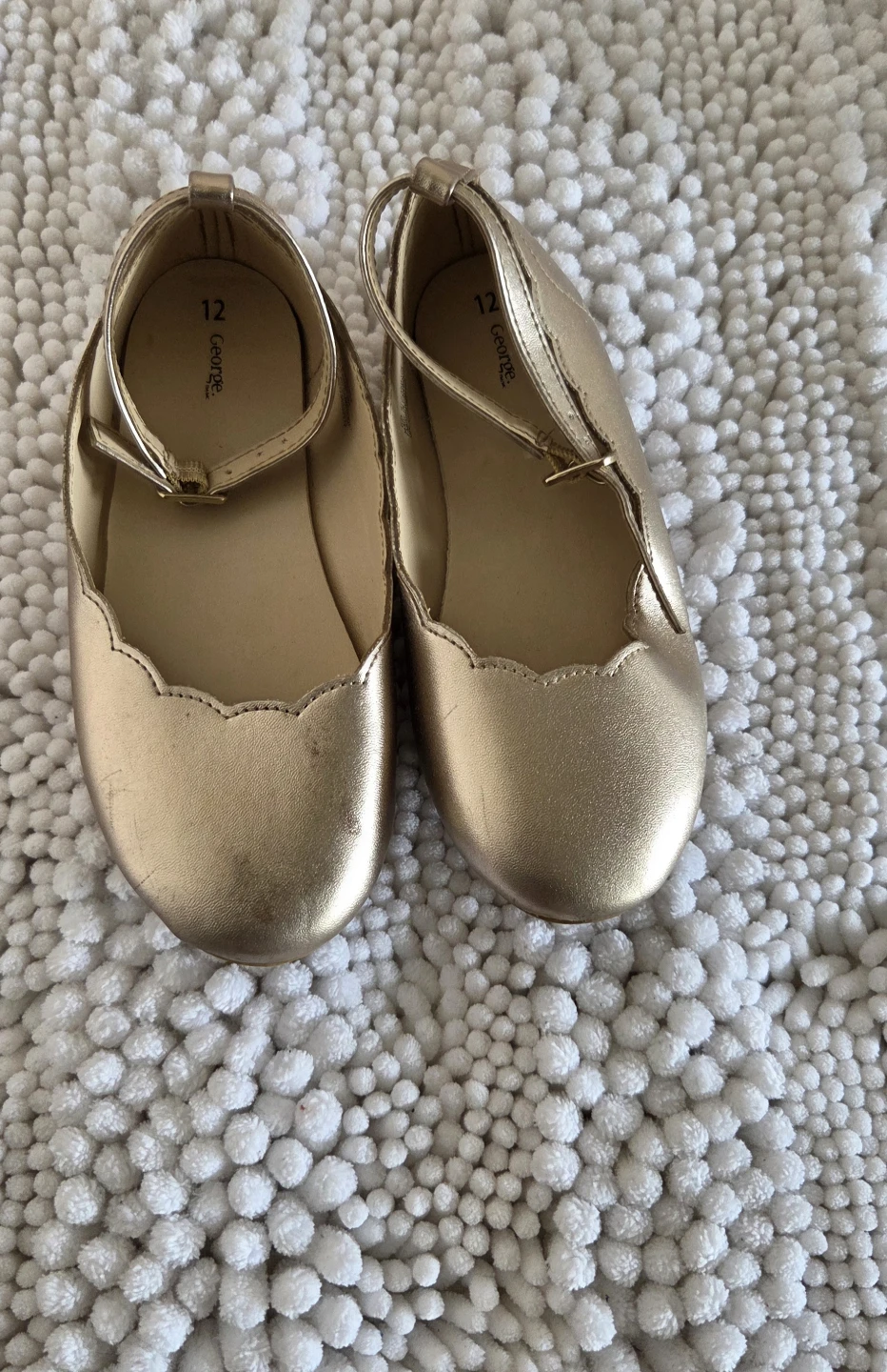 George Gold Dress Shoes Size 12