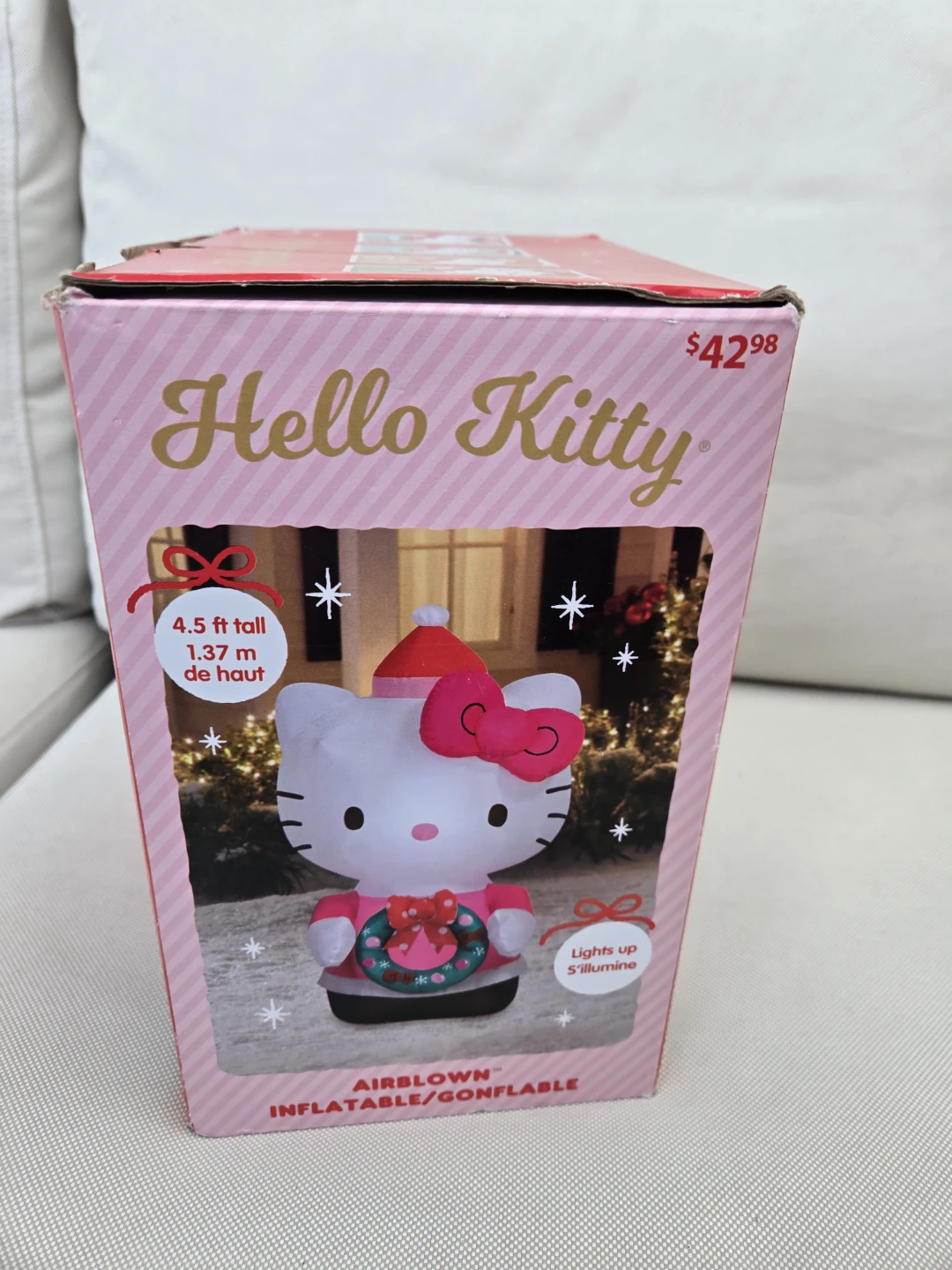 Christmas inflatalbe hello kitty 4.5ft decoration - photo 4