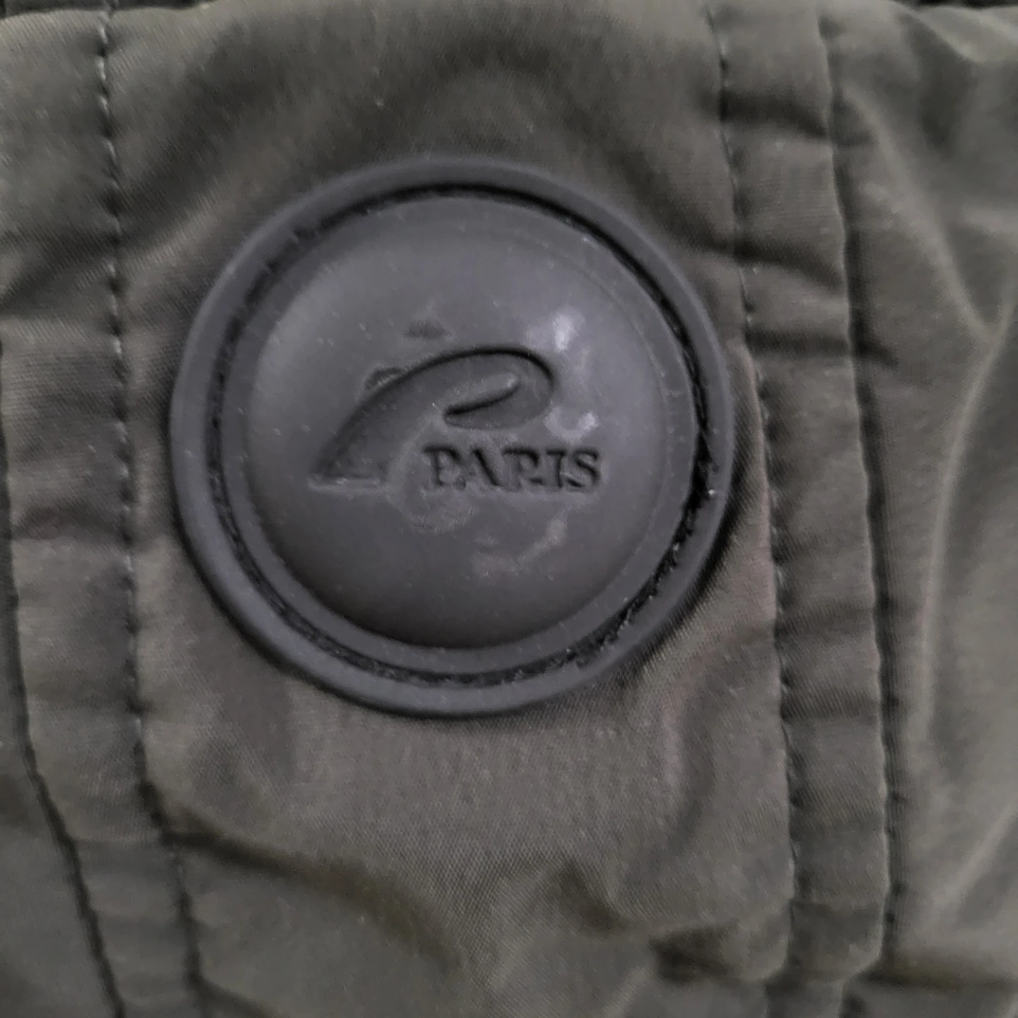 ORA Jeans Hooded Puffer Vest – Dark Grey / Size S - photo 3