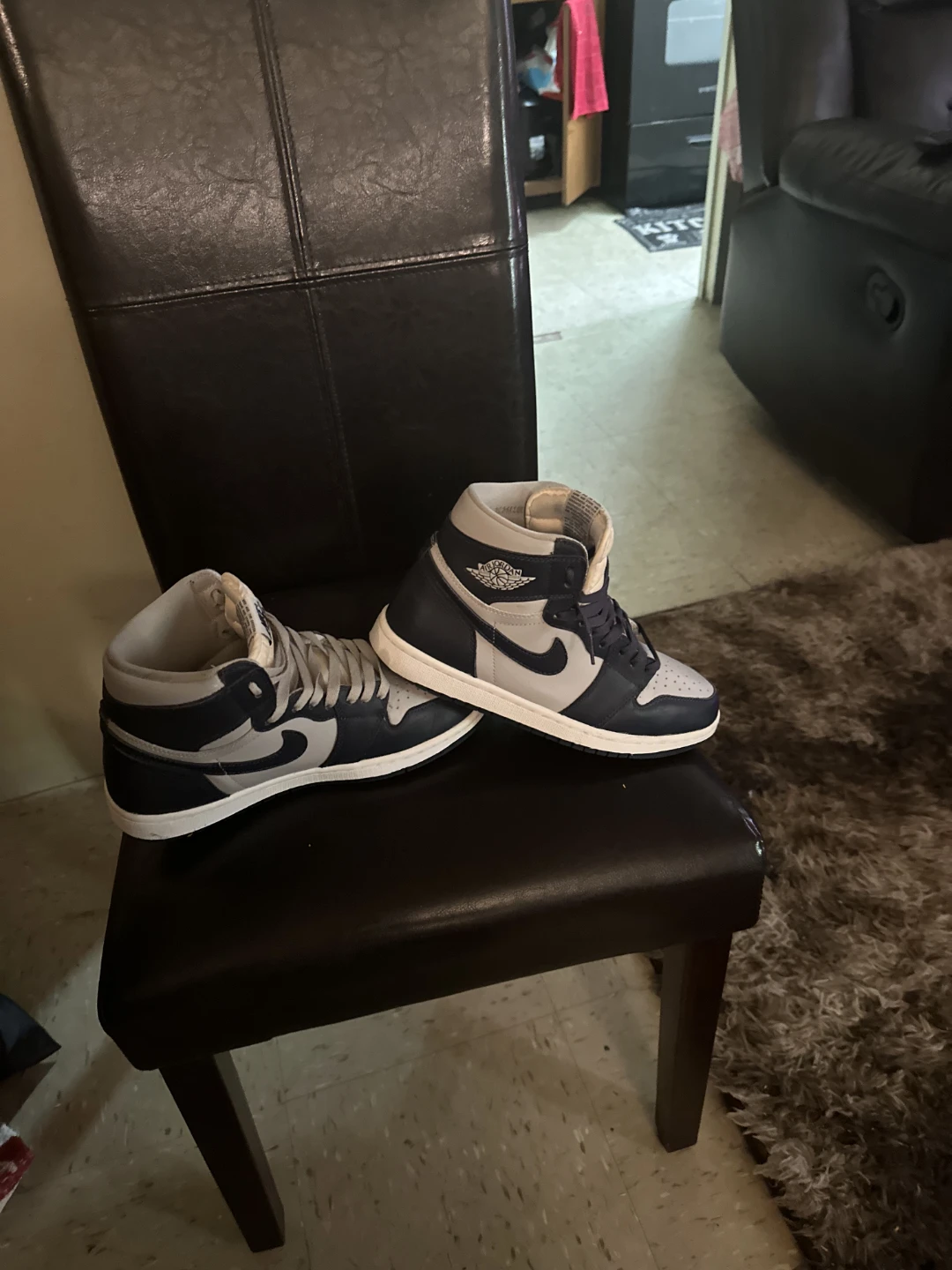 Nike Air Jordan 1 High OG Georgetown Size 8 - photo 2