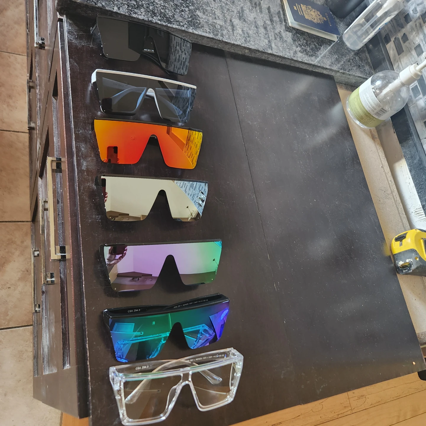 NEW STYLE safety glasses mirror edition!! - photo 4