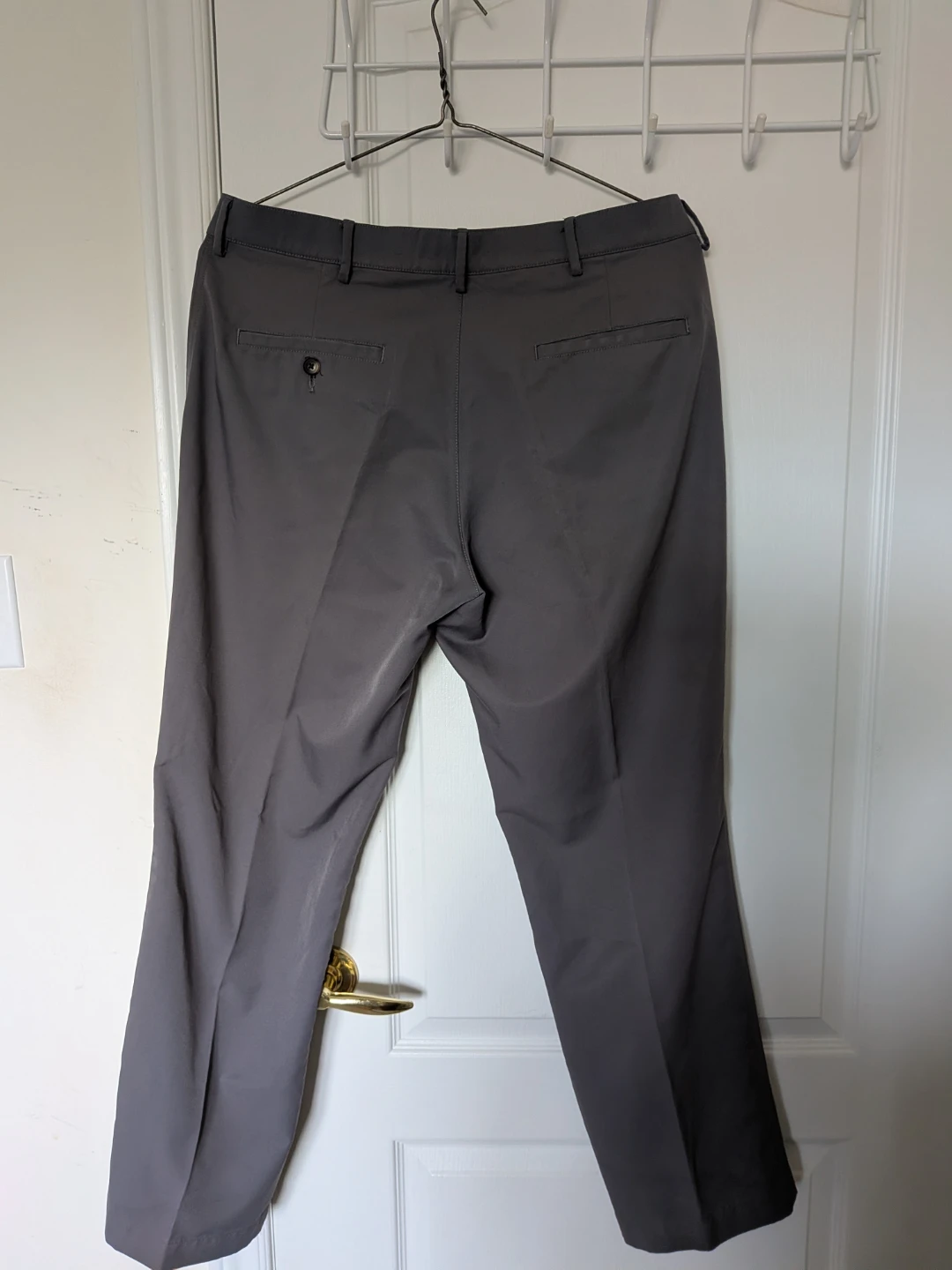 🏈Haggar 1926 Men's Grey Dress Pants - photo 2