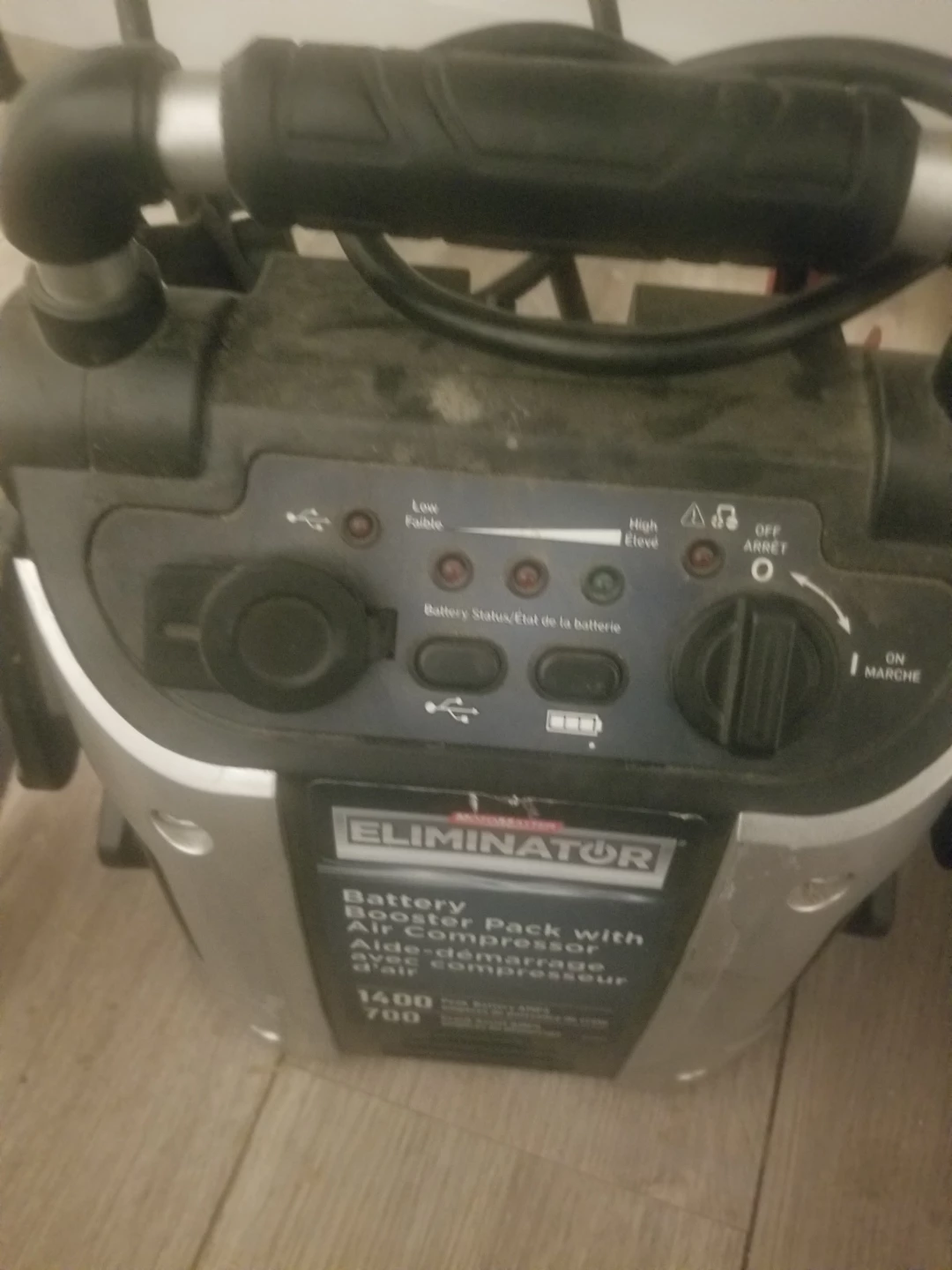 Eliminator Battery Booster Pack with Air Compressor - photo 3