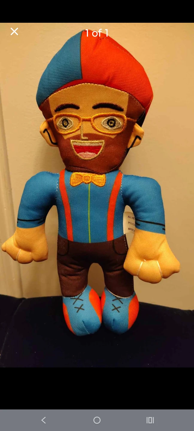 Blippi plush toy