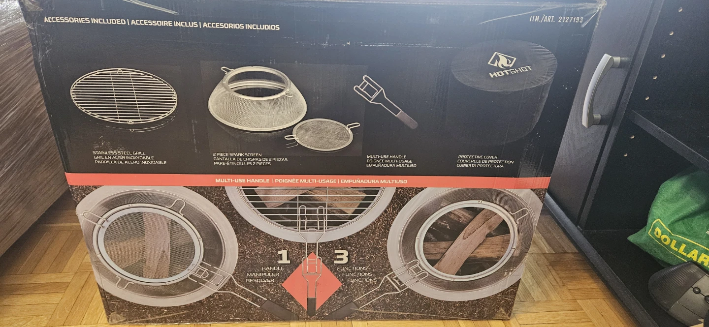 Hotshot Portable Backyard Fire Pit from Costco - photo 5