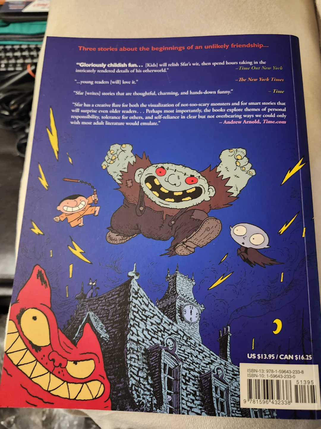 Little Vampire by Joann Sfar Graphic Novel - photo 4