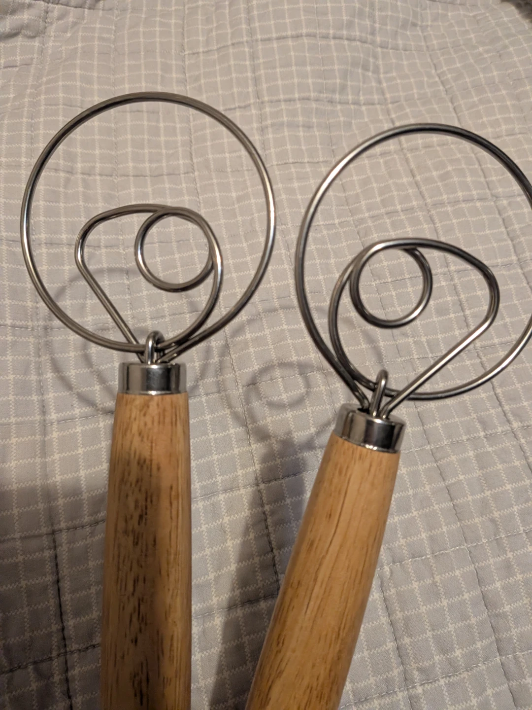 Set of two Danish dough whisks - photo 4