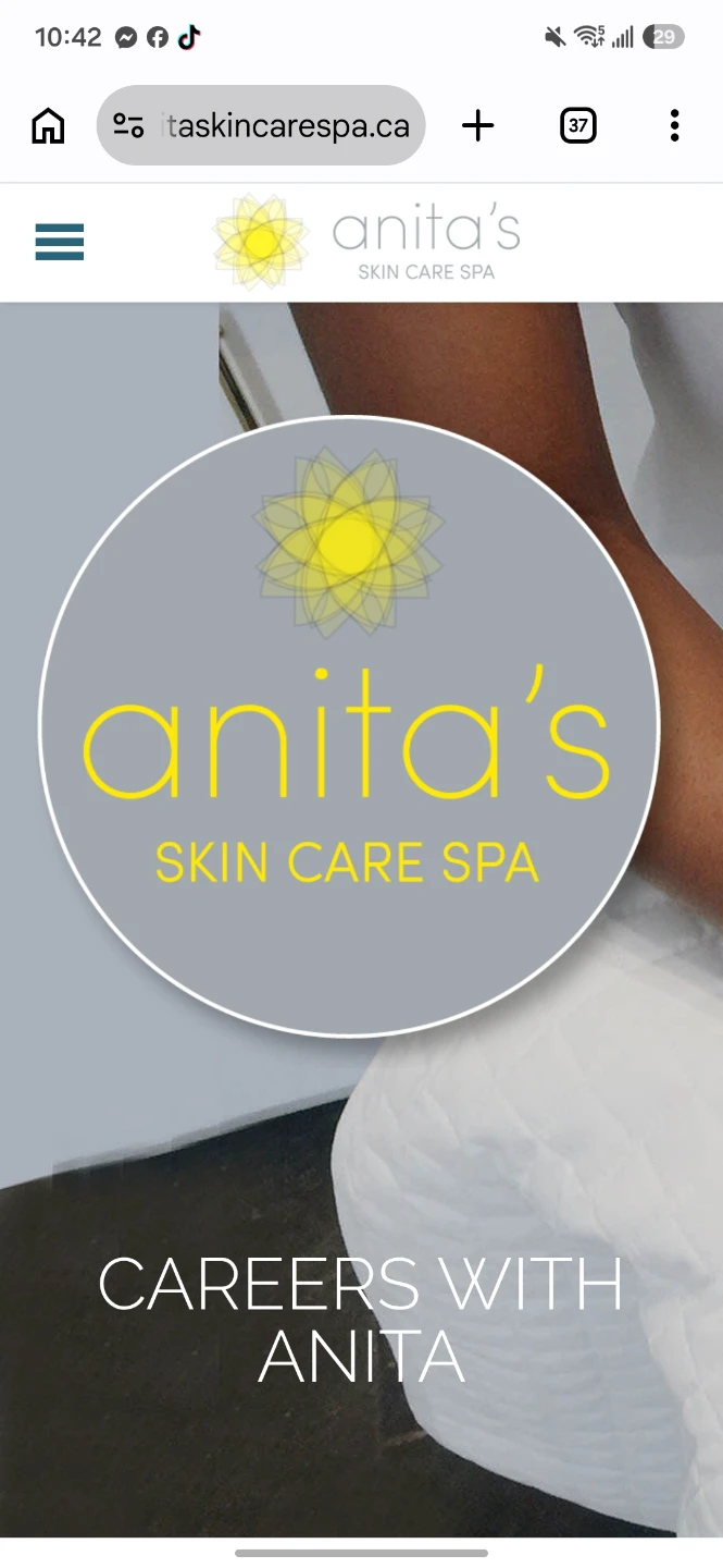 $200 Anita's Skin Care Spa Gift Card (Waterloo)