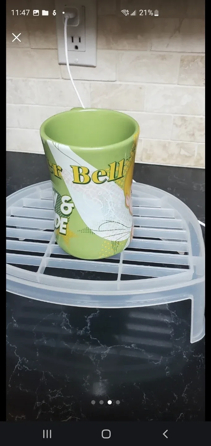 Disney Store Tinker Bell Mug🏈 - photo 2