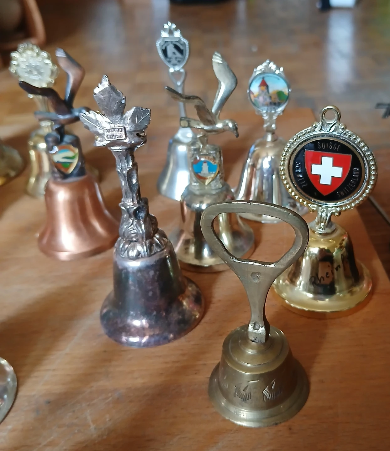 Collection of 14 Vintage Souvenir Bells - photo 3