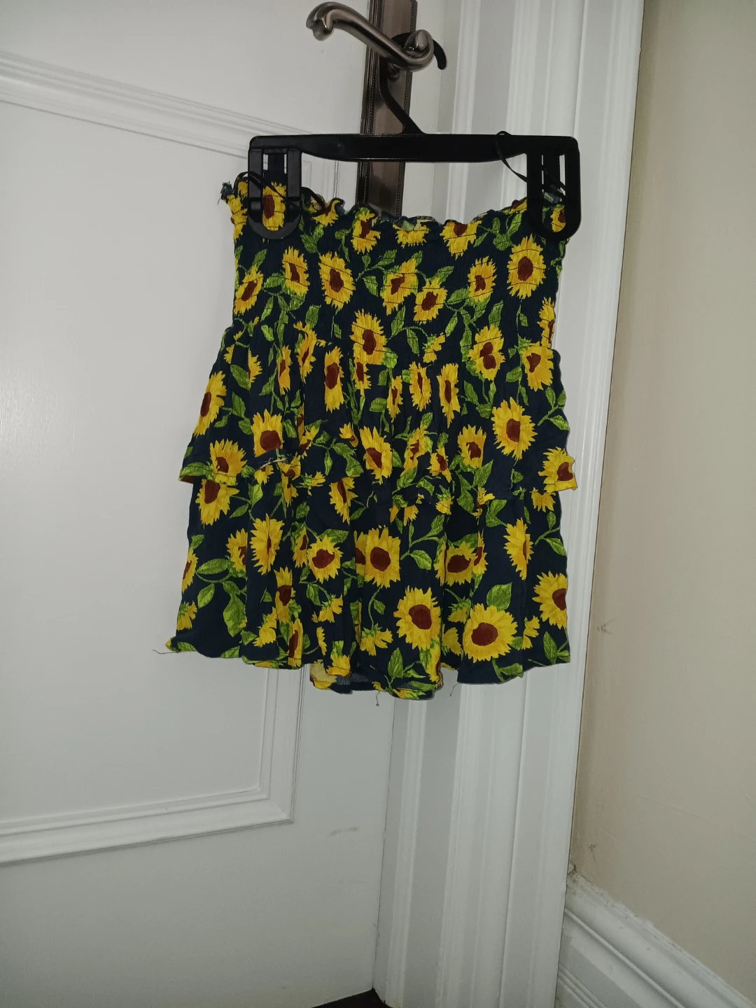 Sunflower Print Skirt