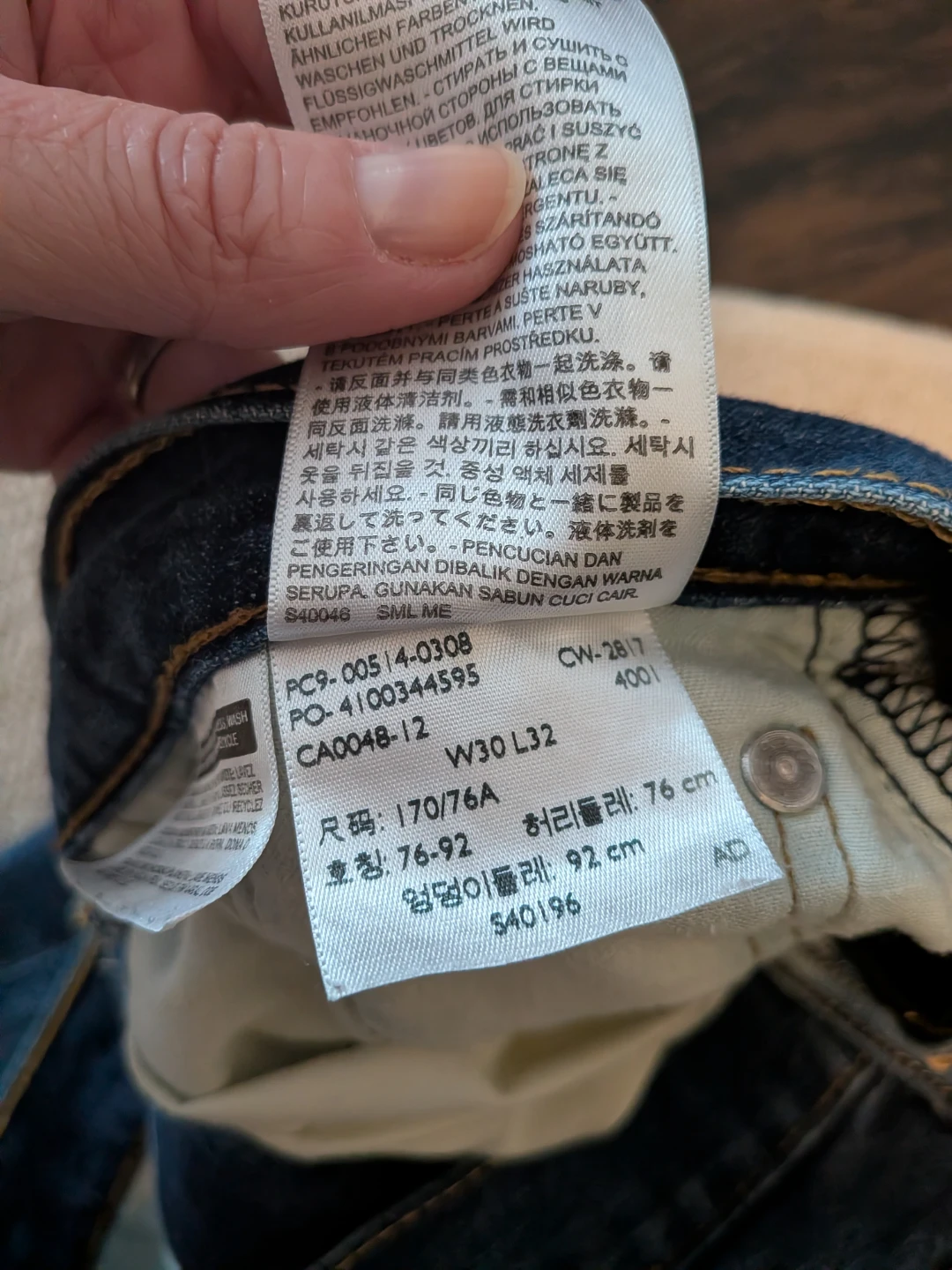 Levi's 514 Straight Leg Jeans W30 L32 - photo 3