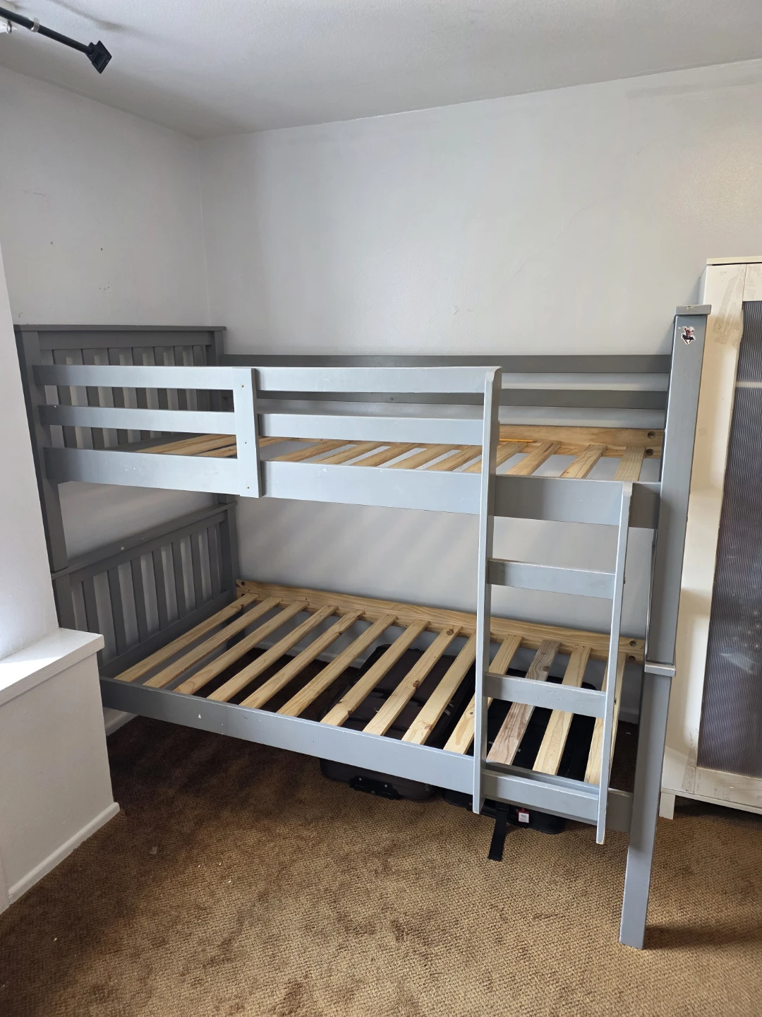 Grey Wooden Bunk Bed - photo 4