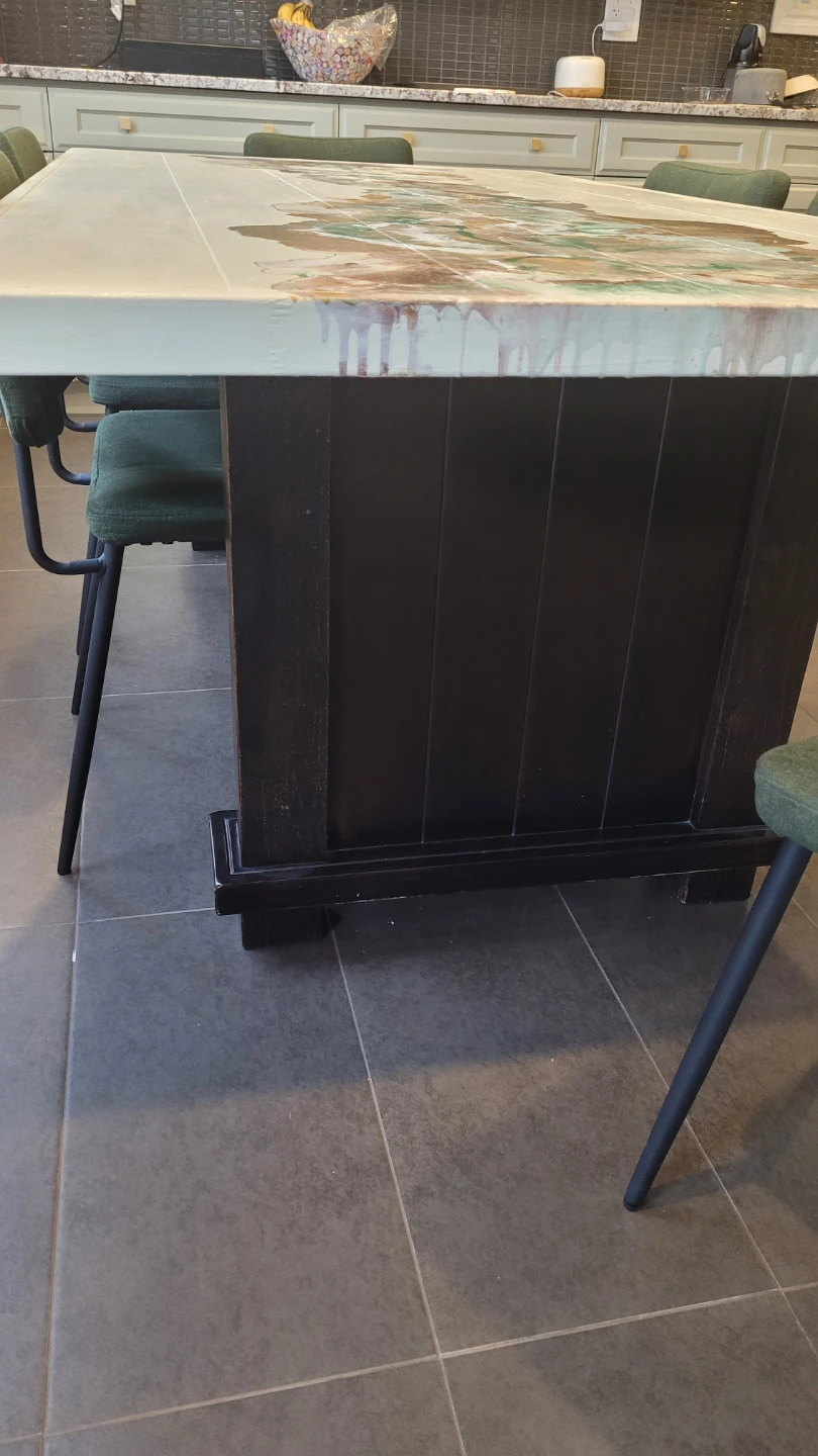 Hand painted dining table - photo 5