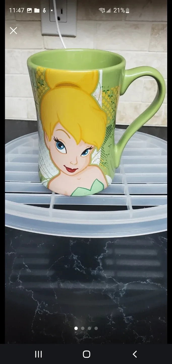 Disney Store Tinker Bell Mug🏈 - photo 4