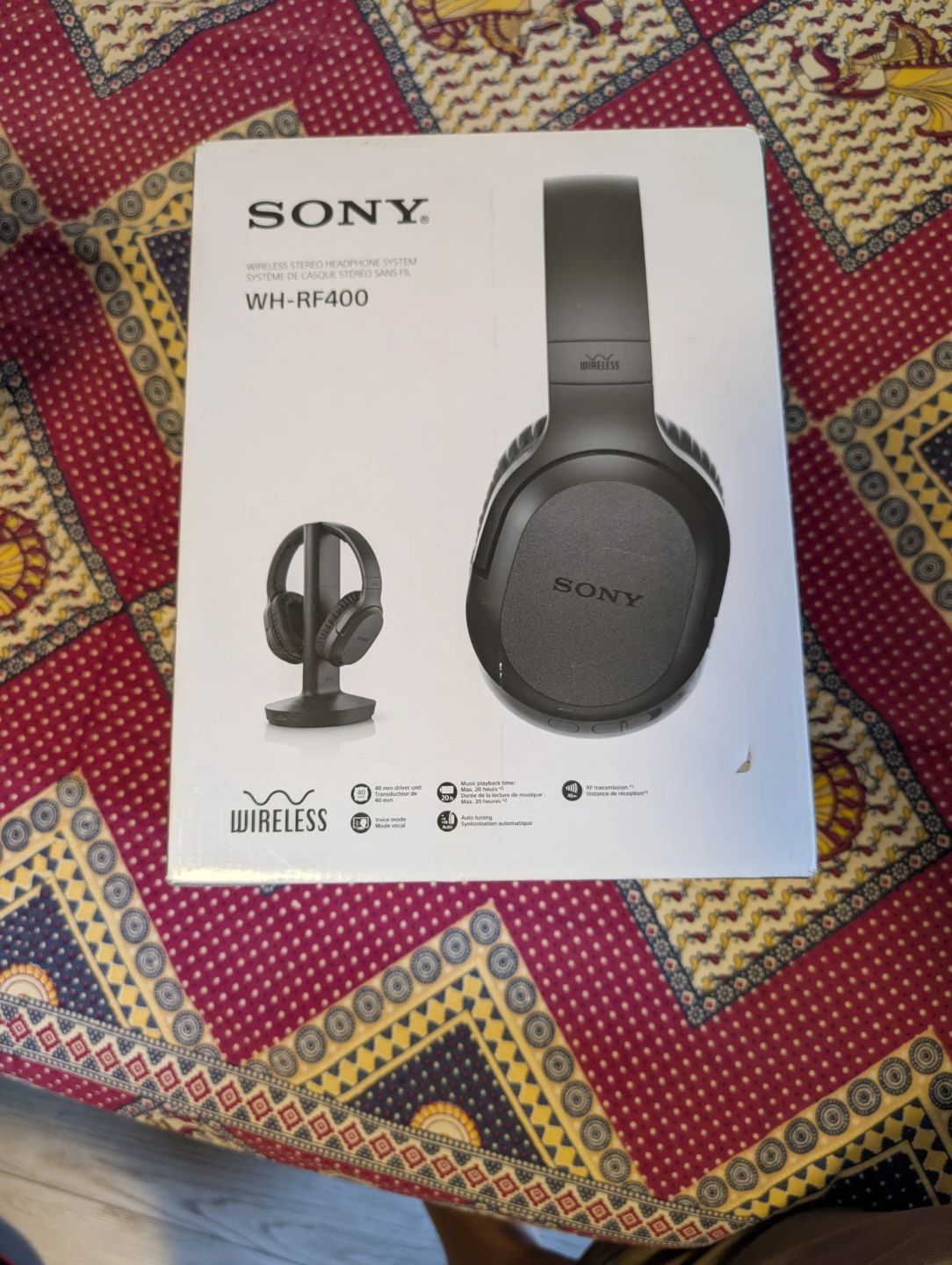 Sony WH-RF400 Wireless Stereo Headphone System - photo 3
