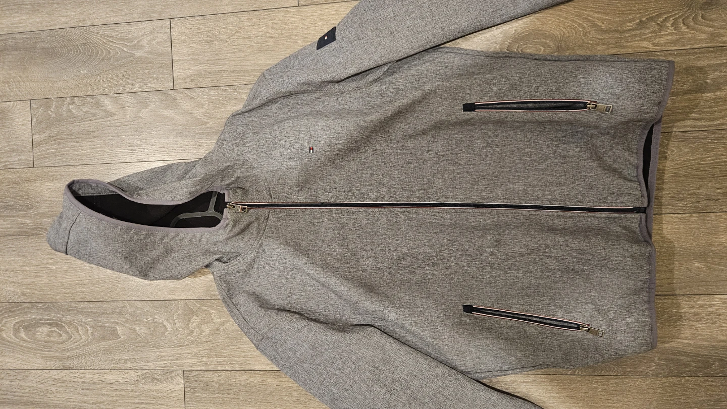 Tommy Hilfiger grey softshell jacket